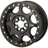 MOOSE Satin Black Front/Rear 15x7 351X 5-Lug Beadlock Wheel