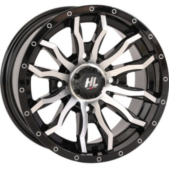 HIGH LIFTER Gloss Black/Machined HL21 20x7 Wheel