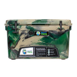Frosted Frog 45QT Camo Cooler – Camo Olive Green, 45QT