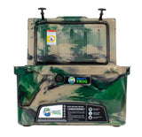 Frosted Frog 45QT Camo Cooler – Camo Olive Green, 45QT
