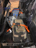 RZR Rear Seat Mounted Cargo Rack by DWA (Dirt Warrior Accessories)