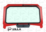 Black Vented Glass Windshield for 2019+ RZR with Wiper by UTVZILLA