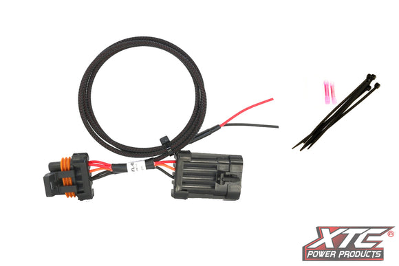 XTC RZR XP Plug & Play Power Out License Plate & Whip Light – Plugs into Rear LED Tail light