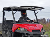 POLARIS RANGER MIDSIZE SCRATCH RESISTANT FLIP WINDSHIELD