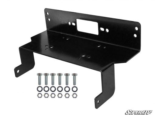 POLARIS RANGER MIDSIZE WINCH MOUNTING PLATE by L&W Fab