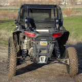MotoRoof Rear Window Split Back – Polaris RZR – 2/4 Door – Black