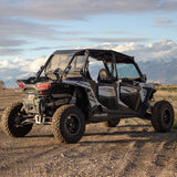 MotoRoof Rear Window Split Back – Polaris RZR – 2/4 Door – Black