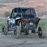 MotoRoof Rear Window Split Back – Polaris RZR – 2/4 Door – Black
