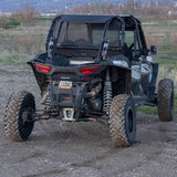 MotoRoof Rear Window Split Back – Polaris RZR – 2/4 Door – Black