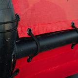 Motoroof Rear Window Split Back – Polaris RZR – 2/4 Door – Red