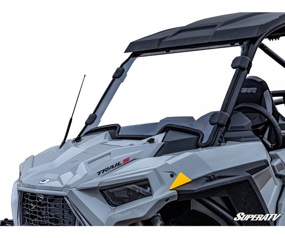 Polaris RZR Trail S 1000 Full Windshield by Super ATV