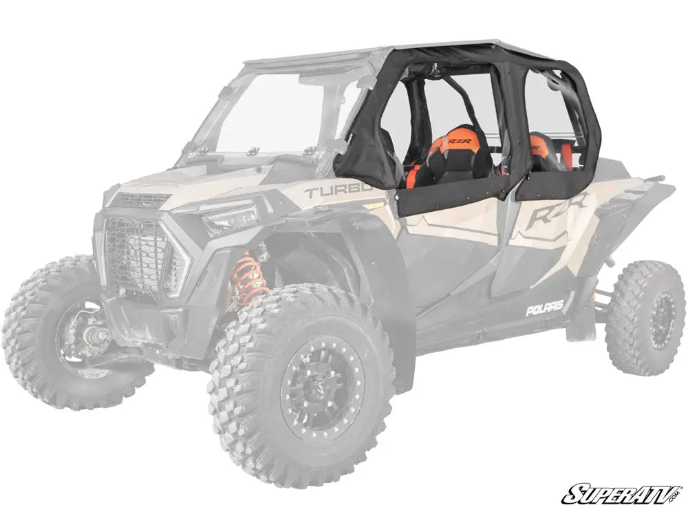 SUPERATV POLARIS RZR XP 4 TURBO PRIMAL SOFT CAB ENCLOSURE UPPER