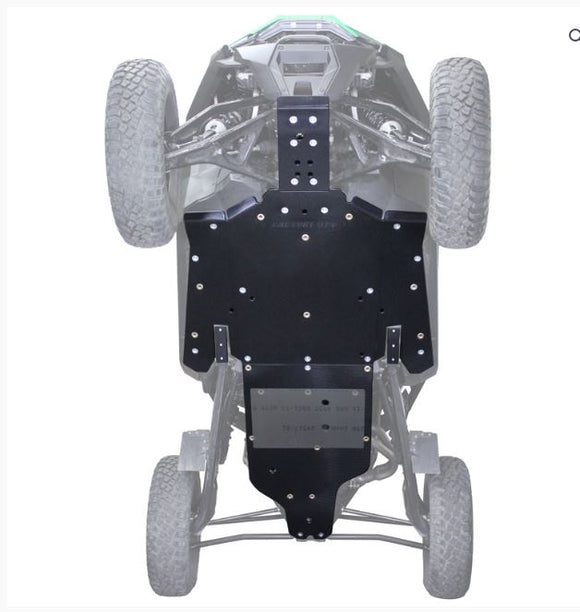 Polaris RZR Pro R UHMW Skid Plate by Factory UTV