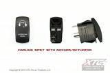 XTC Carling LED Switch with Intercom/Radio Actuator/Rocker