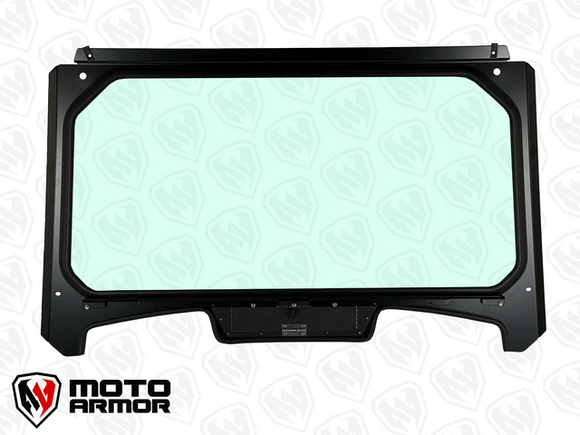 Moto Armor Glass Windshield with Vent for Polaris RZR Trail S