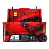 Frosted Frog 110 QT Cooler with Wheels – Red Camo, 110QT