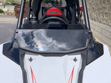 UTVZILLA Polaris RS1 Tinted Half Windshield, Billet Clamps, Polycarbonate