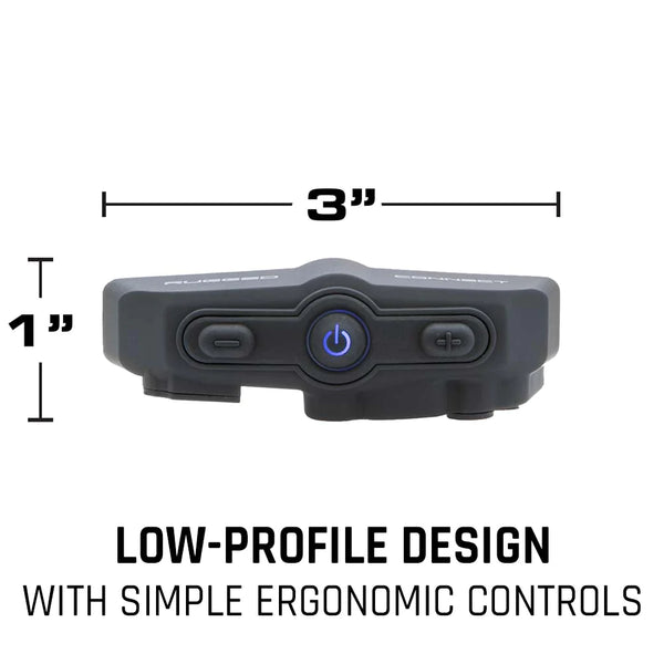 bauhn motorcycle helmet bluetooth kit Rugged Radios Connect BT2 Bluetooth Headset for Motorcycle Helmet – Pro UTV Parts