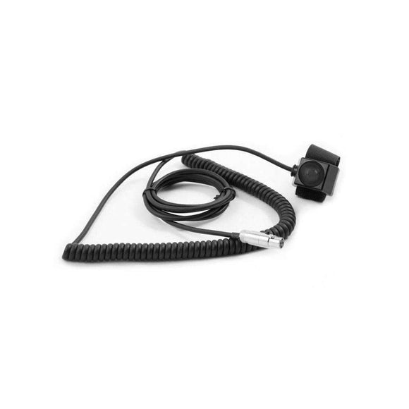 Velcro Mount Steering Wheel Push to Talk (PTT) with Coil Cord for Intercoms by Rugged Radio