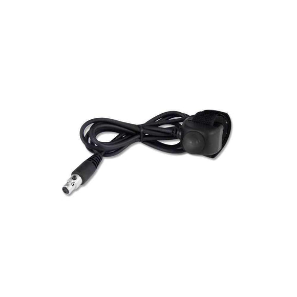 Velcro Mount Grab Bar Push to Talk (PTT) with Straight Cord for Intercoms by Rugged Radio