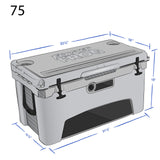 Frosted Frog 75 QT Rotomolded Cooler – Mint Green, 75QT