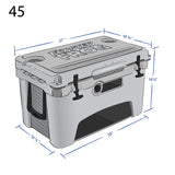 Frosted Frog 45QT Cooler – Black, 45QT