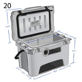 Frosted Frog 20QT Cooler – Sand, 20QT