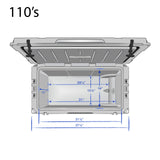 Frosted Frog 110 QT Cooler with Wheels – Red Camo, 110QT