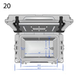 Frosted Frog 20QT Camo Cooler – Camo Red, 20QT