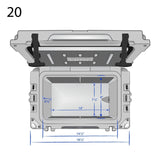 Frosted Frog 20QT Cooler – Sand, 20QT