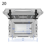 Frosted Frog 20QT Cooler – Mint Green, 20QT