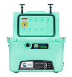 Frosted Frog 20QT Cooler – Mint Green, 20QT
