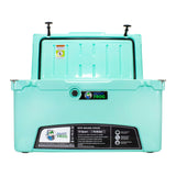 Frosted Frog 75 QT Rotomolded Cooler – Mint Green, 75QT