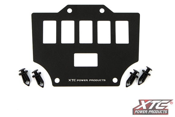 XTC Honda Talon Center Console 6 Switch Plate