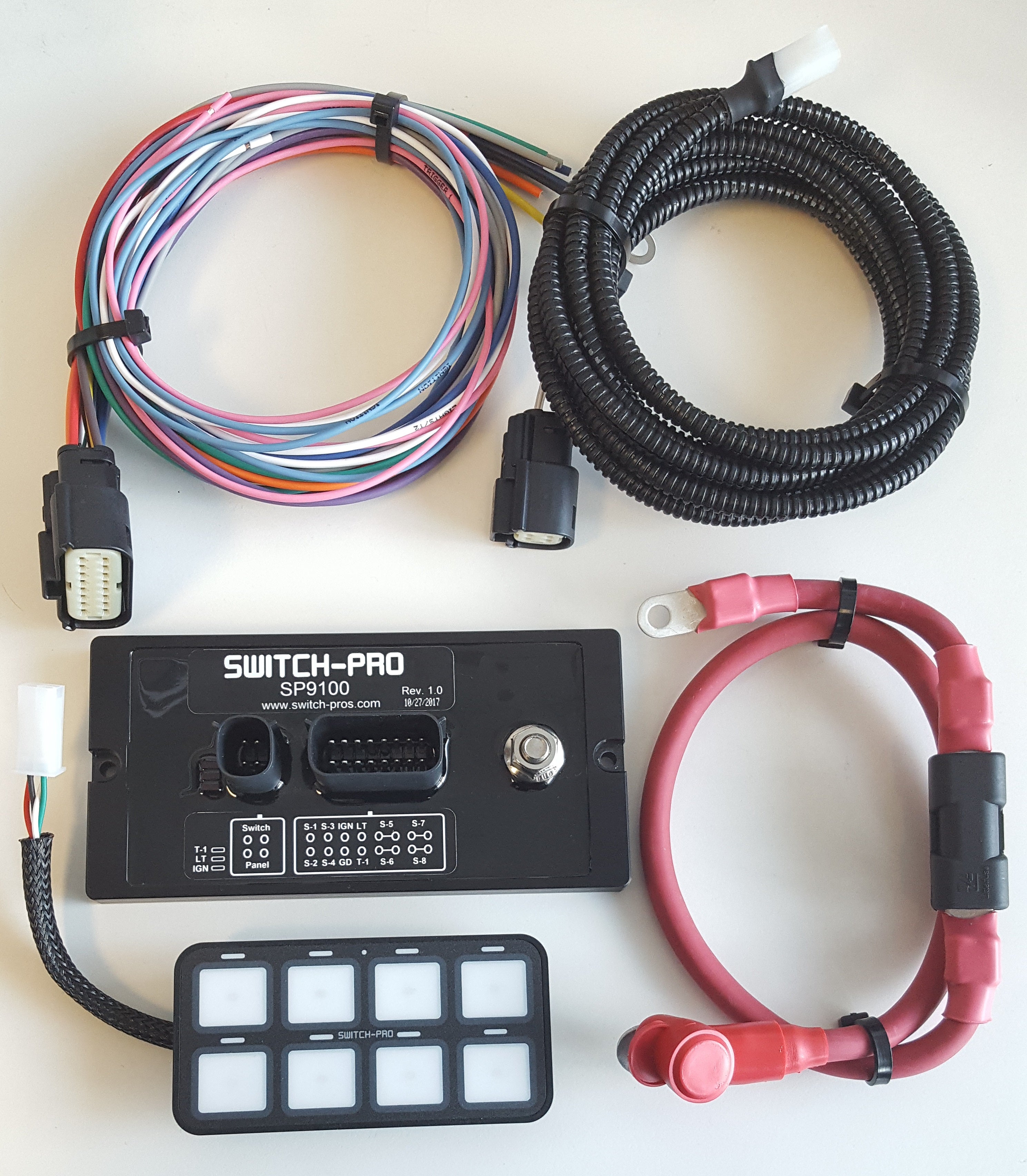Switch-Pros SP-9100 Bezel Style 8-Switch Panel Power System – Pro