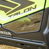 Honda Talon Lower Door Inserts-Dark Tinted by Spike Power Sports