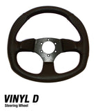 D Shaped UTV Steering Wheel by Dragonfire