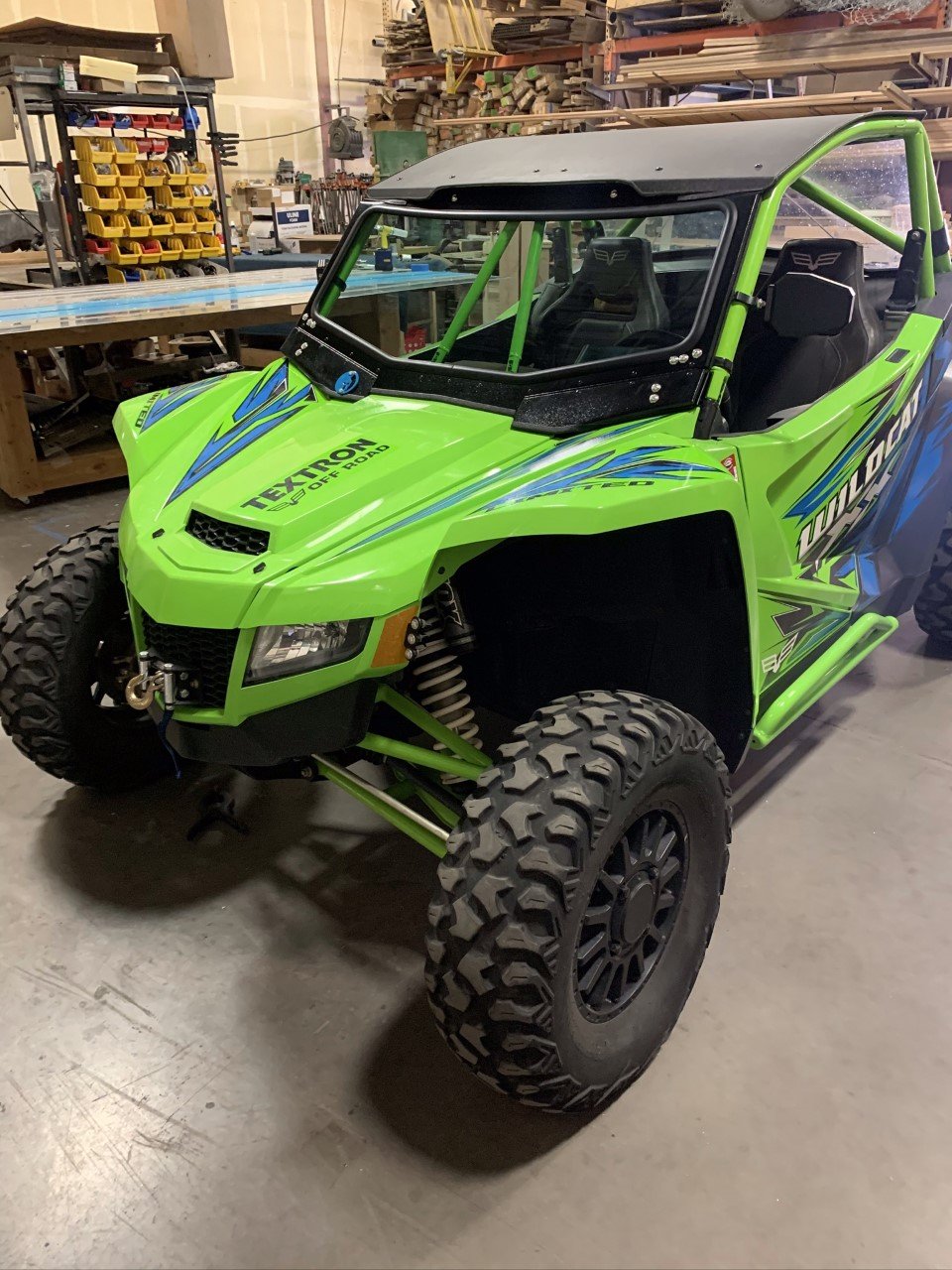 Textron WildCat XX Front Windshield 2018-21 by Dirt Warrior – Pro