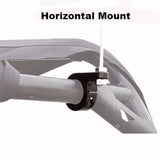 UTV Whip and Flag Mounts by Tusk (horizontal mount)