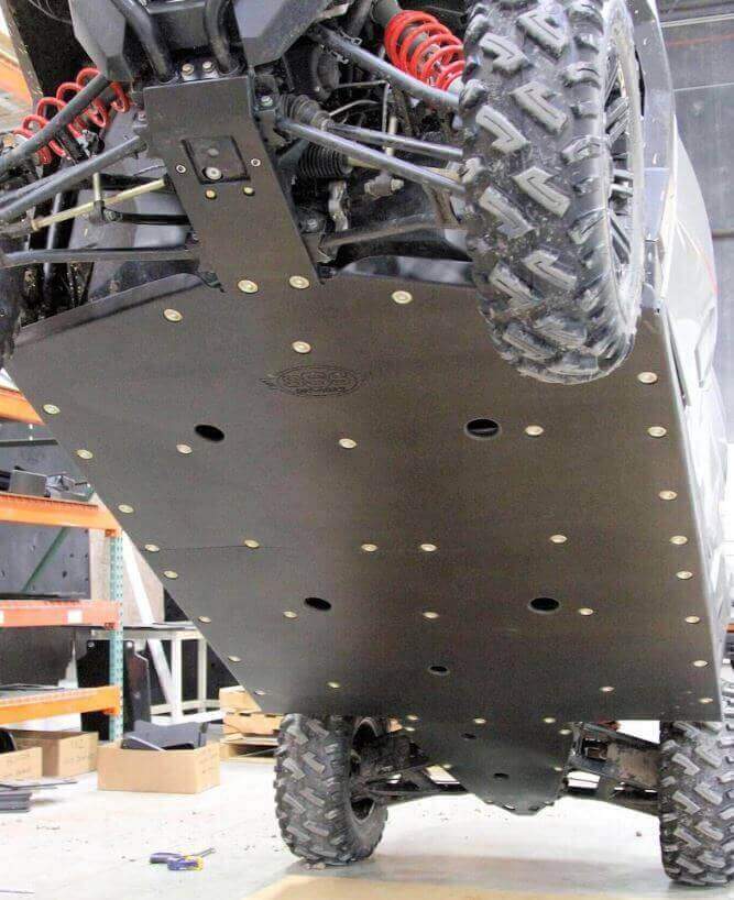 UHMW SKID PLATE POLARIS GENERAL XP 4 1000 BY SSS OFFROAD Pro UTV Parts
