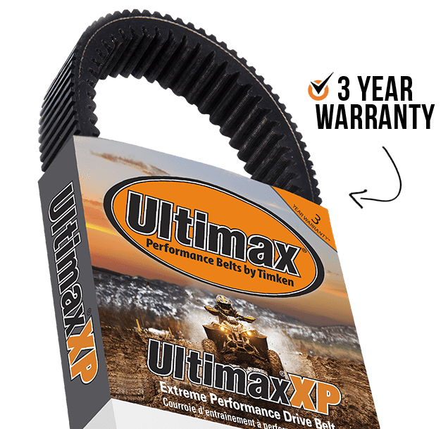 Ultimax Kawasaki KRX 1000 Drive belt Timken Ultimax 3 Year