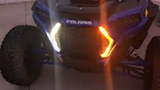 Front Turn Fang Light Set for UTV 2019+ Polaris RZR / Turbo S by XTC