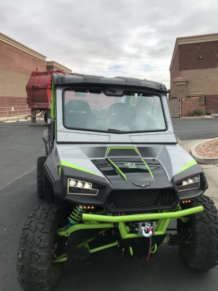 TEXTRON HAVOC X FRONT WINDSHIELD 2018-19 by DWA (Dirt Warrior