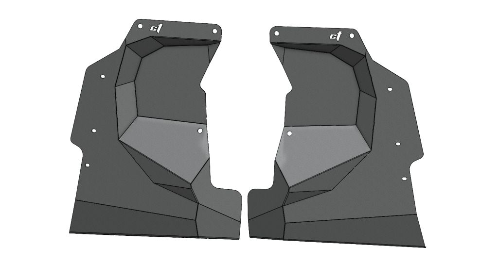 マンウォルページ CT RaceWorx Maverick X3 Wheel Well Liners – Pro UTV Parts