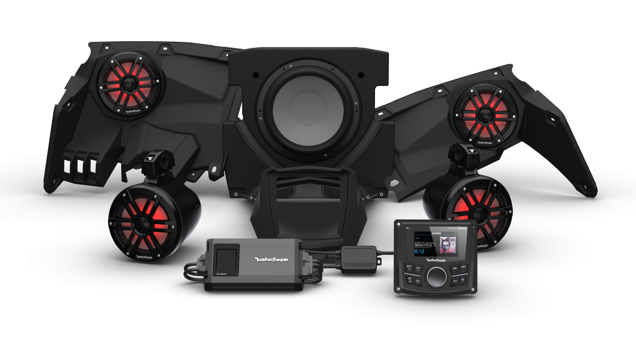 Rockford Fosgate Stage 4 Audio Kit Can-Am Maverick X3 – Pro UTV Parts