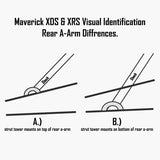 Can-Am Maverick-Maverick Max UHMW A-arm Guards Factory UTV