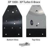 Polaris RZR XP 4 Turbo UHMW Skid Plate by Factory UTV