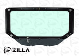 Black Vented Glass Windshield for CAN AM Maverick X3 with Wiper By UTVZILLA
